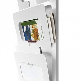 Zásobník na prospekty Scoop, zelený